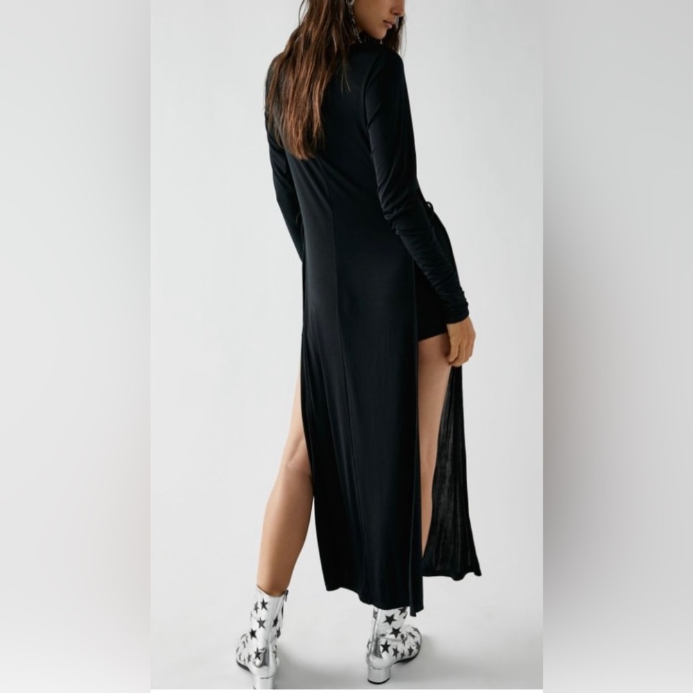 NWOT RARE GORGEOUS FREE PEOPLE 2 PEICE MAXI DRESS WITH SHORTS! - Picture 4 of 14